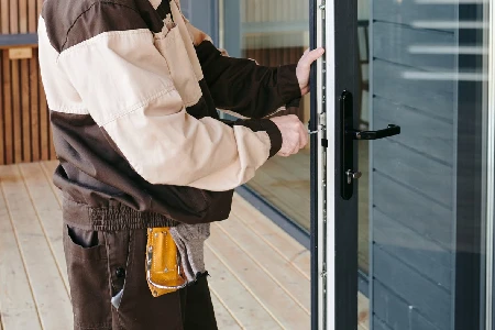 Cleaning And Polishing Glass Door Installation in Three Lakes, FL